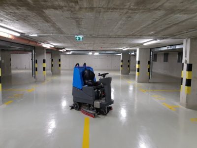 Parkplatzreinigung schnell